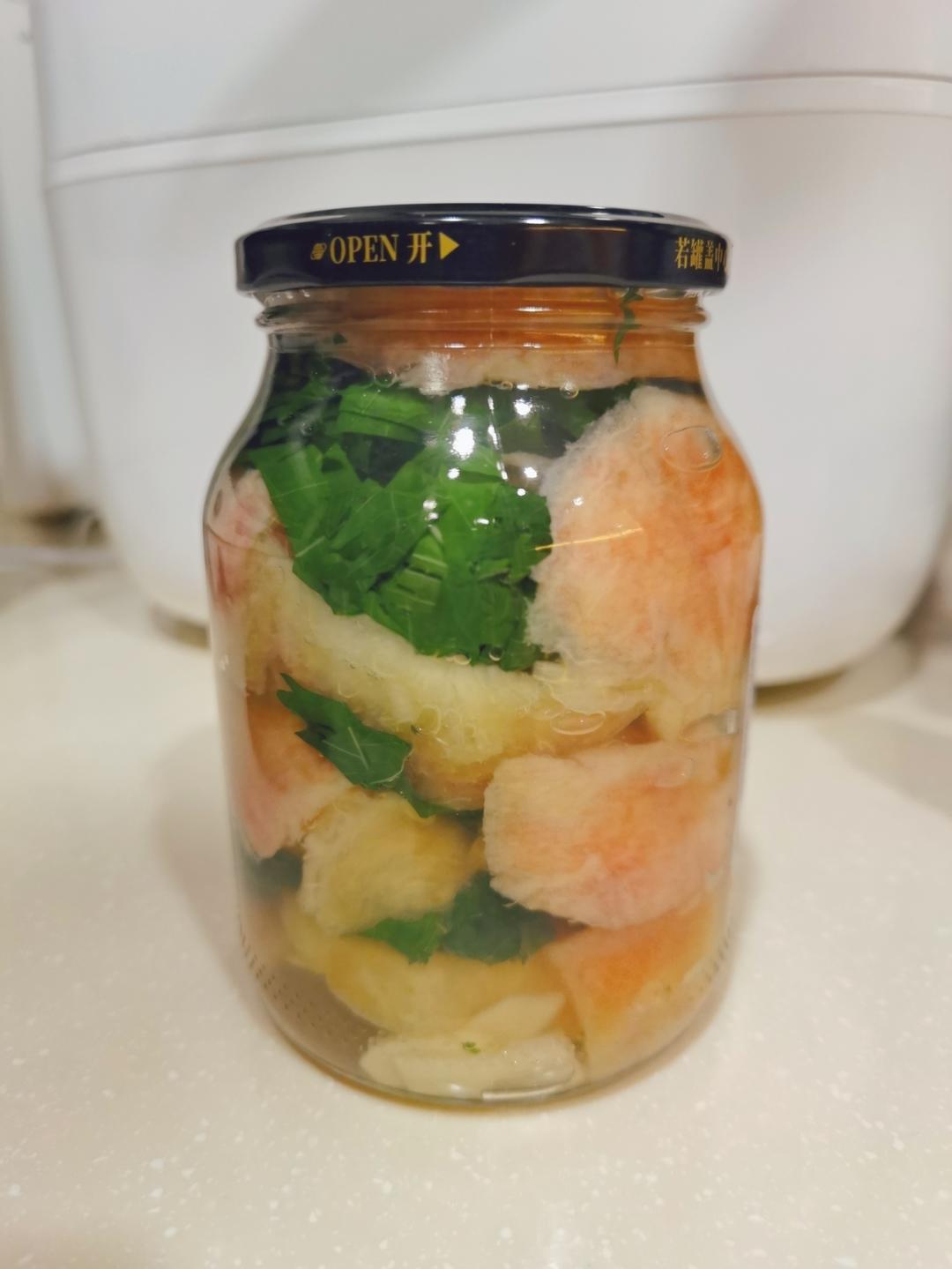 初夏的滋味🍑紫苏桃子姜