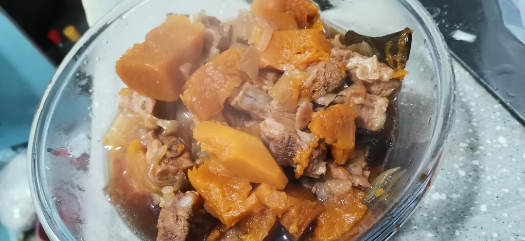 金瓜排骨 Pumpkin Stew with Ribs