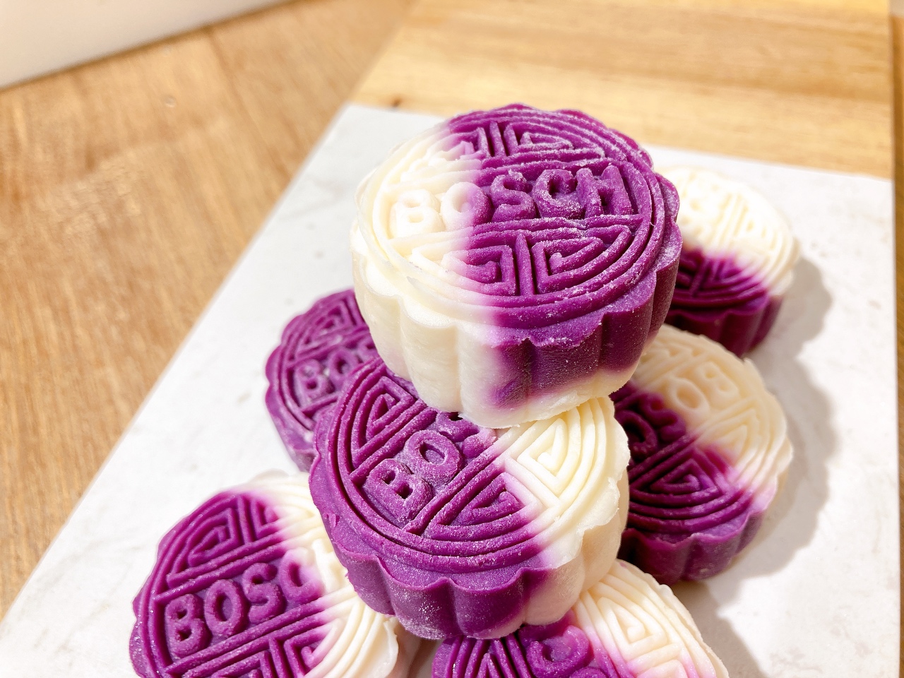 桂味紫薯山药糕的做法