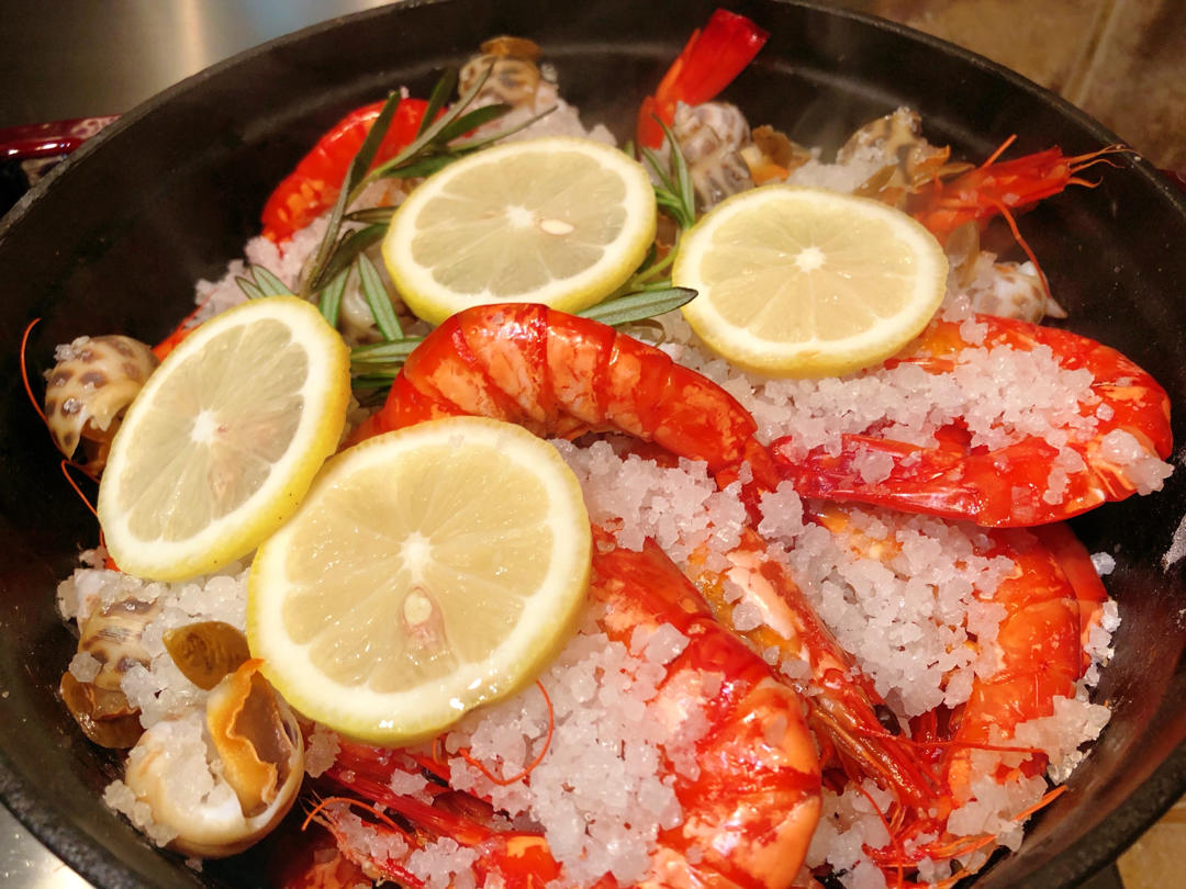 柠檬盐焗虾（bokuk伯可福煎烤魔方）