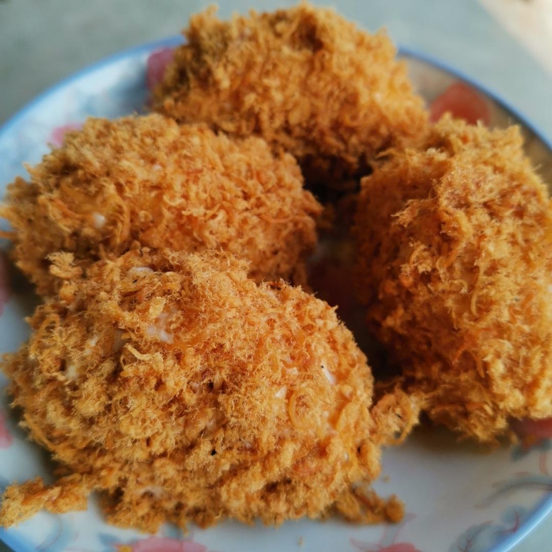 朋友都说比鲍师傅好吃的海苔肉松小贝
