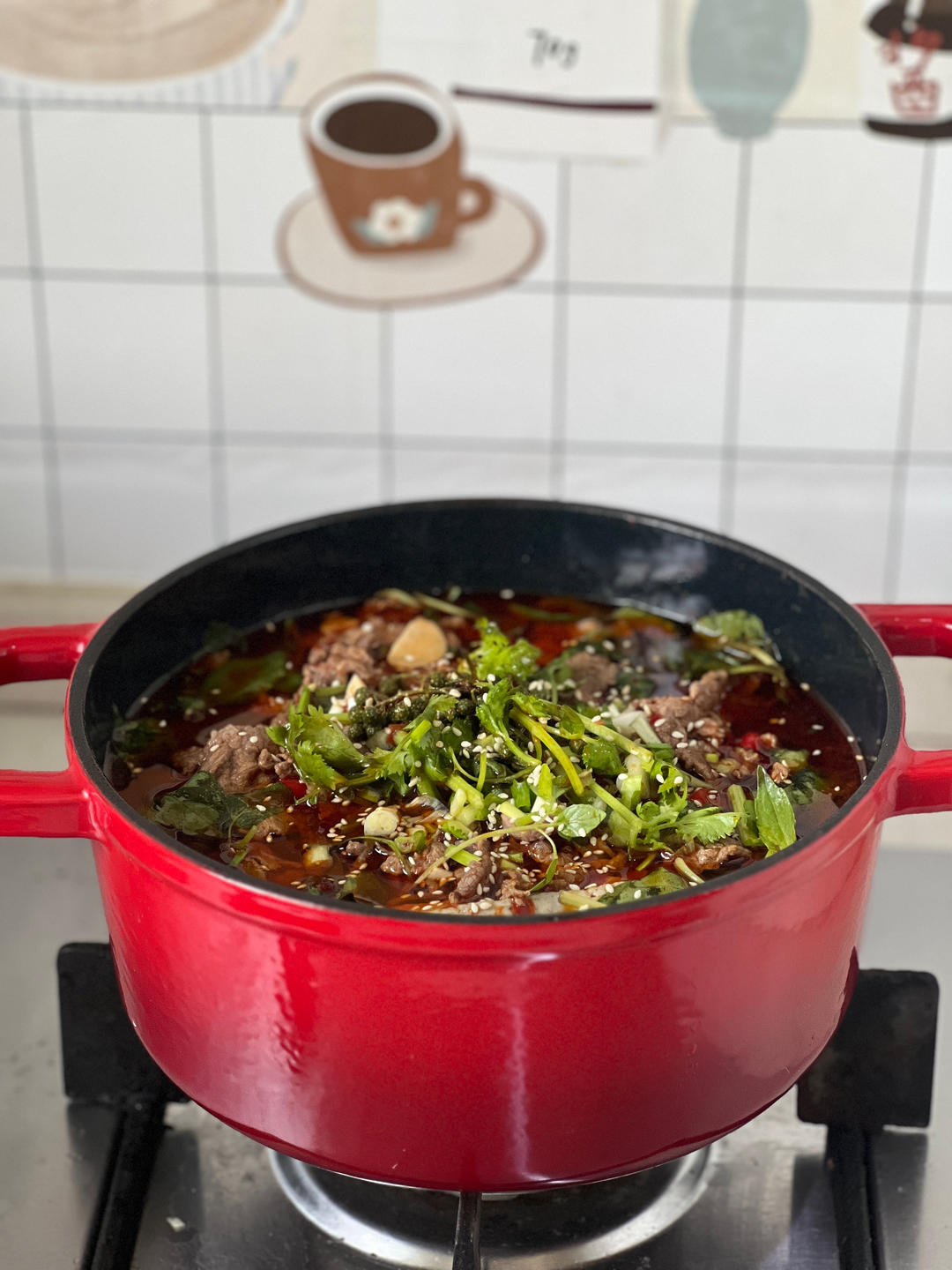 家庭版水煮牛肉片