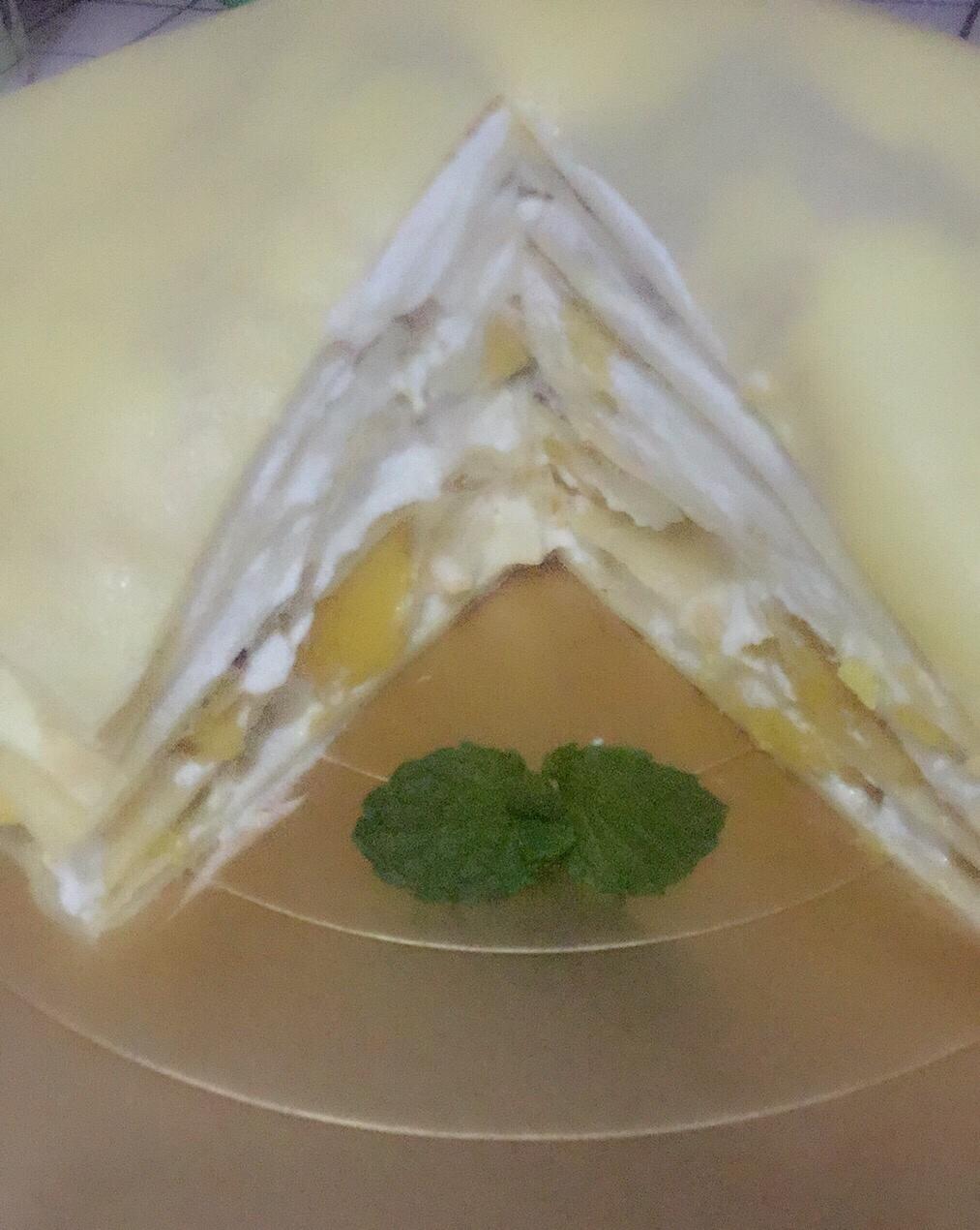 芒果千层蛋糕，100%成功告别煎皮无能