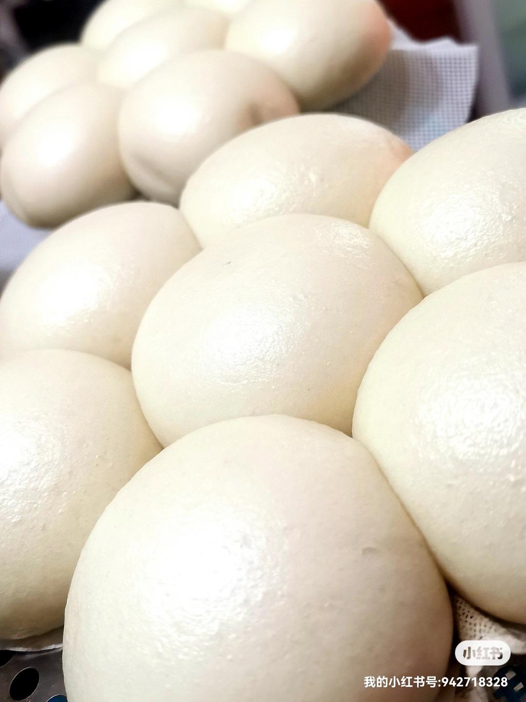 一发也可以做松软香甜的白馒头（详细版零失败)