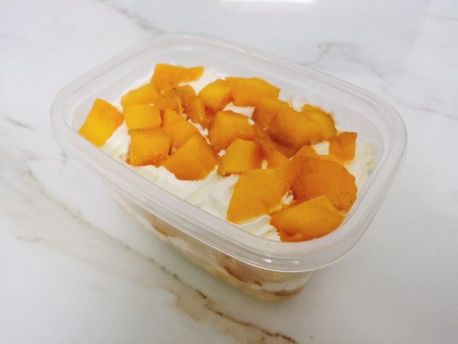 简单快手的便当饭盒水果盒子蛋糕