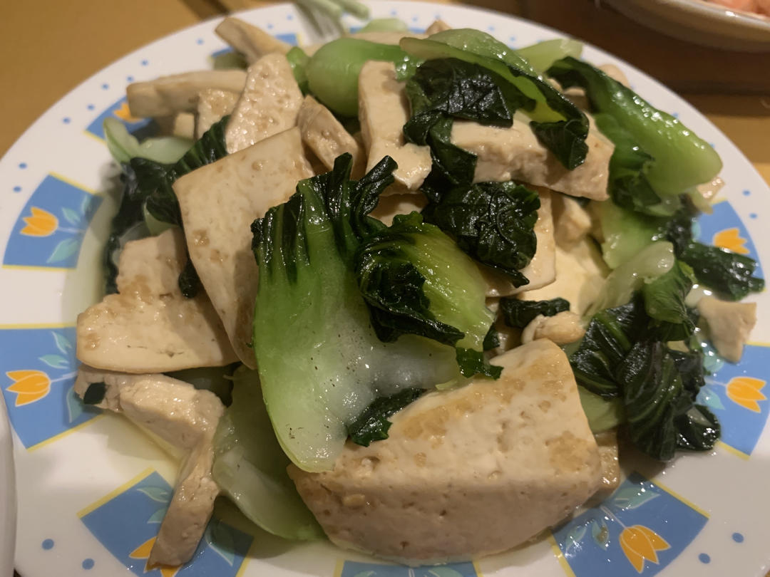 青菜豆腐