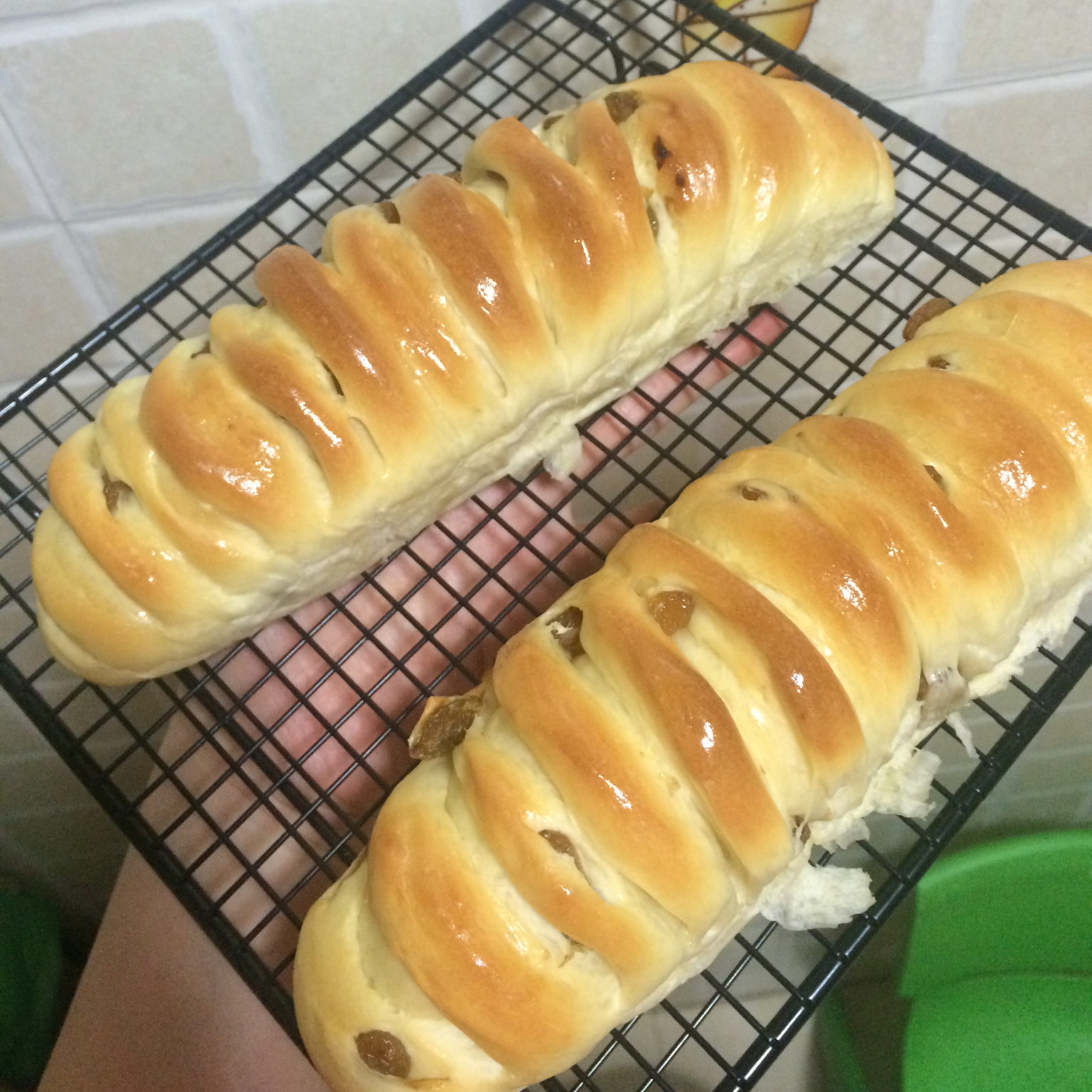 准备好葡萄干一起来做软软——Yolk葡萄卷