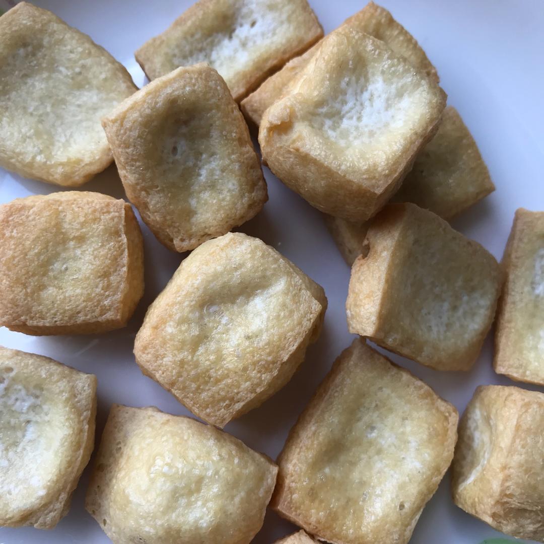 自制外酥里嫩黄金豆腐泡