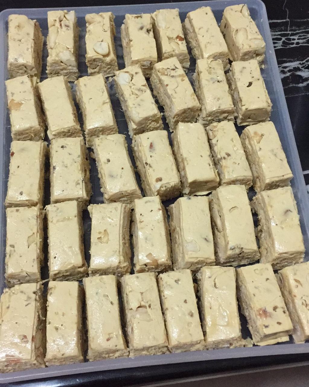 牛轧糖（麦芽糖版）附超详细失败/成功经验