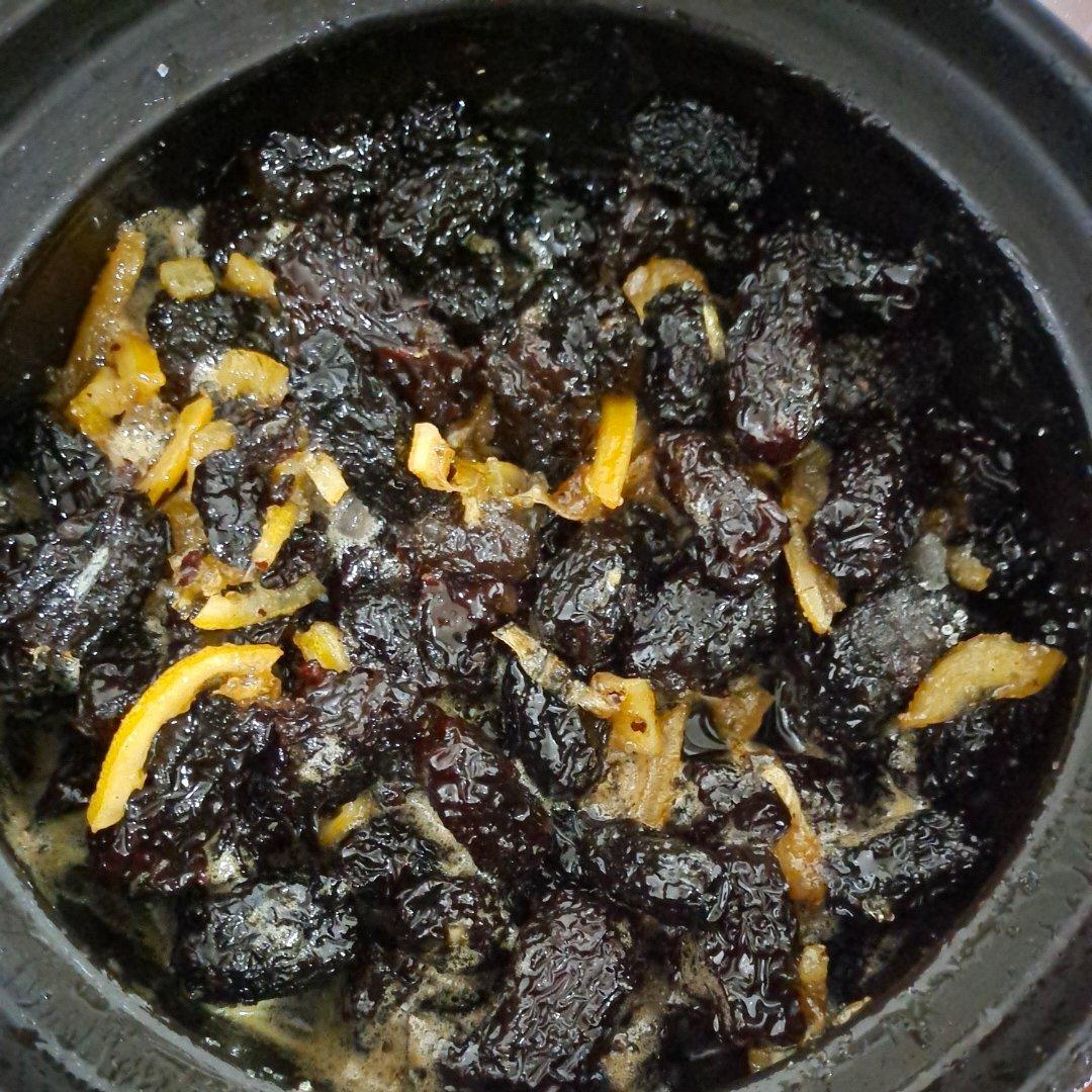 蜜饯柠檬黑枣
