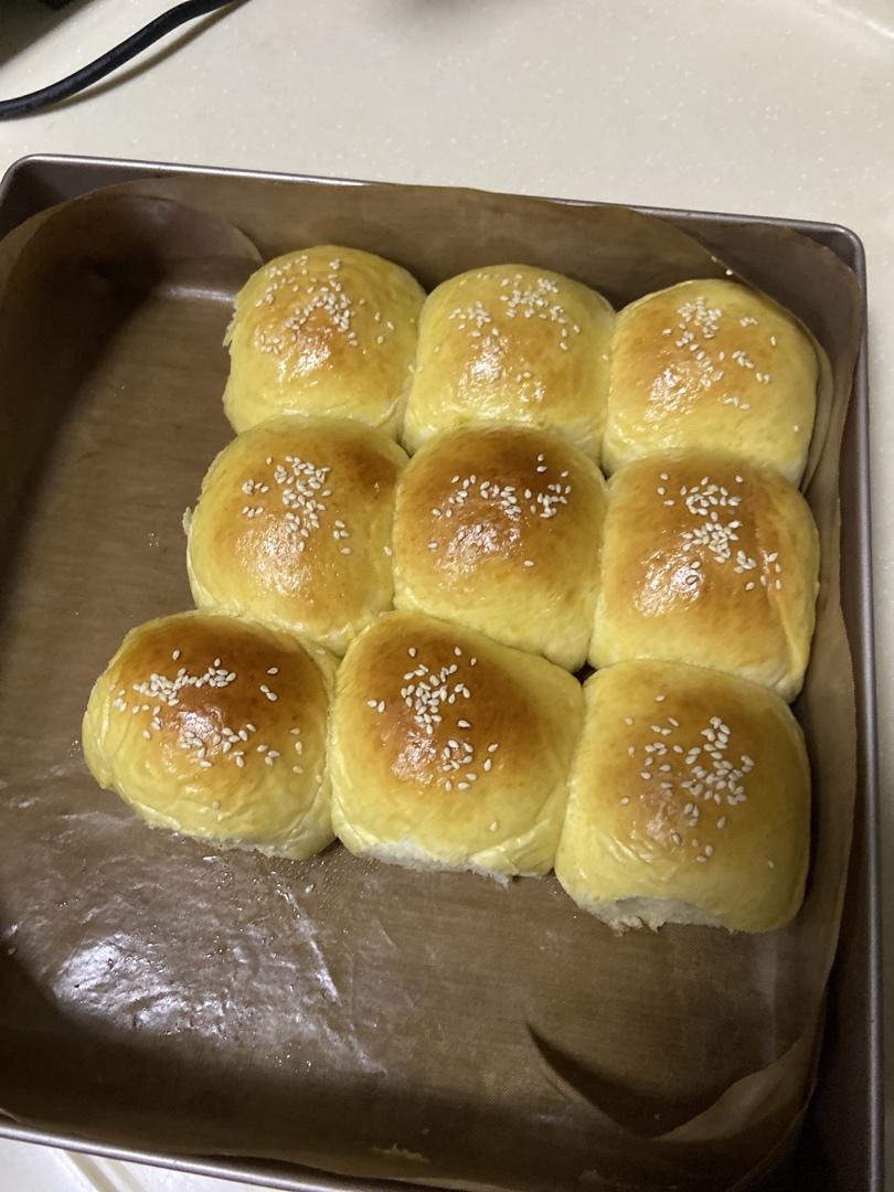 奶黄小餐包-一次发酵超好吃（附快手奶黄馅制作方法）