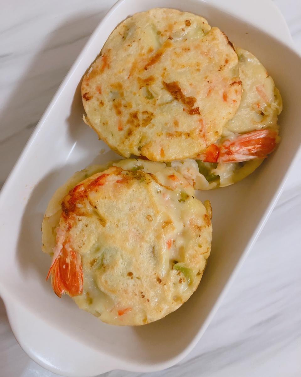 香煎虾饼