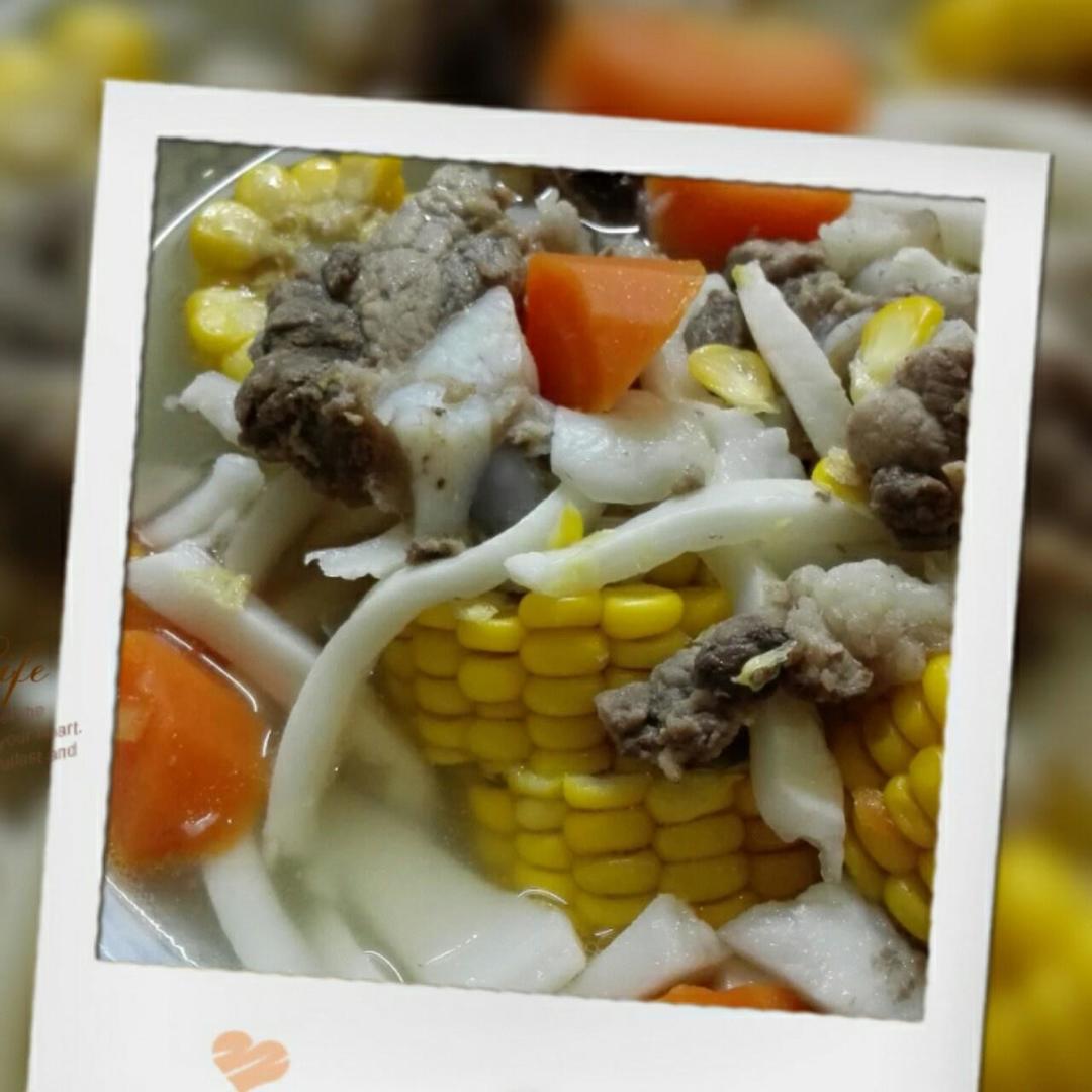 椰肉排骨汤的做法