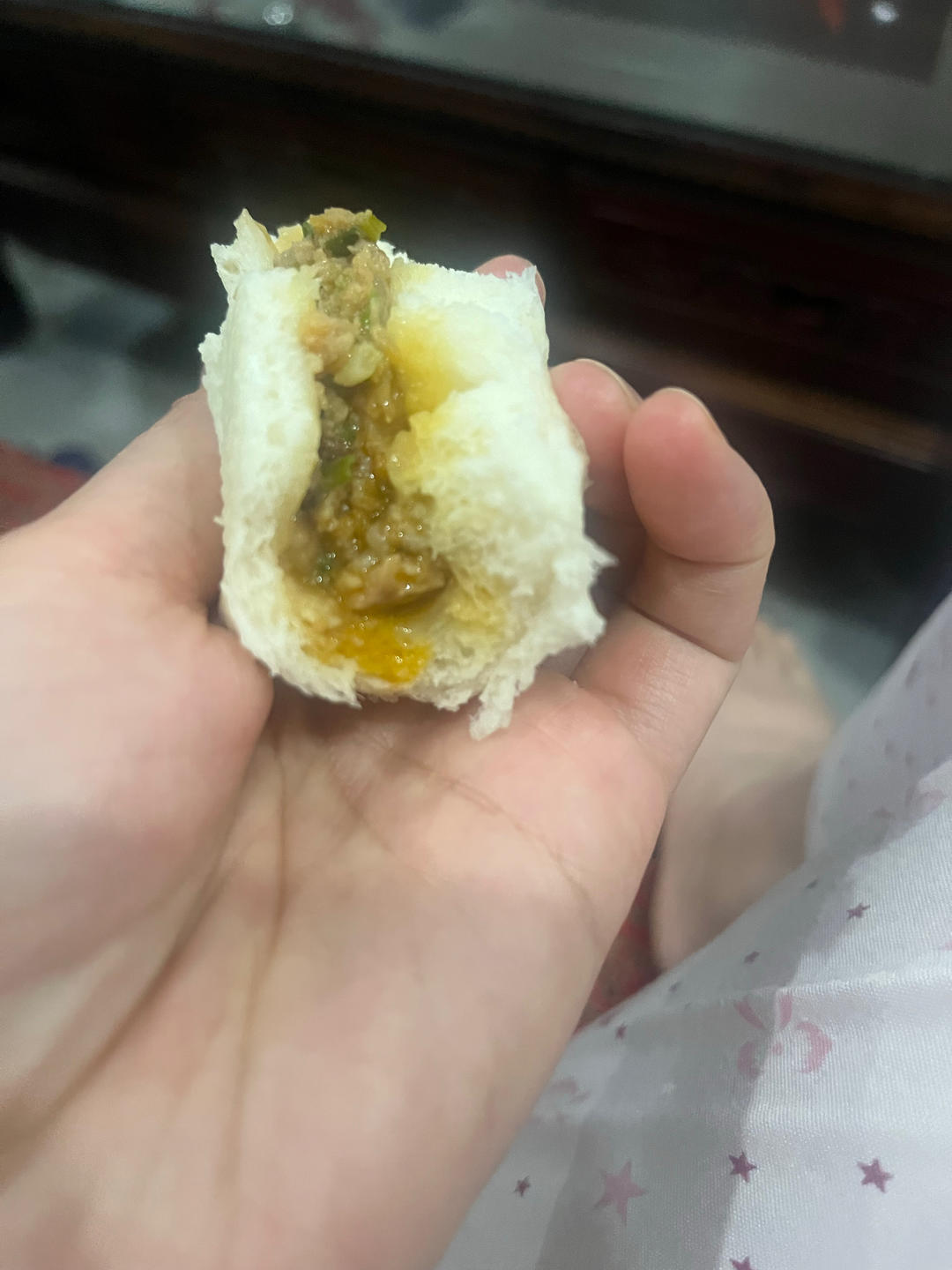 一发胡萝卜鲜肉包