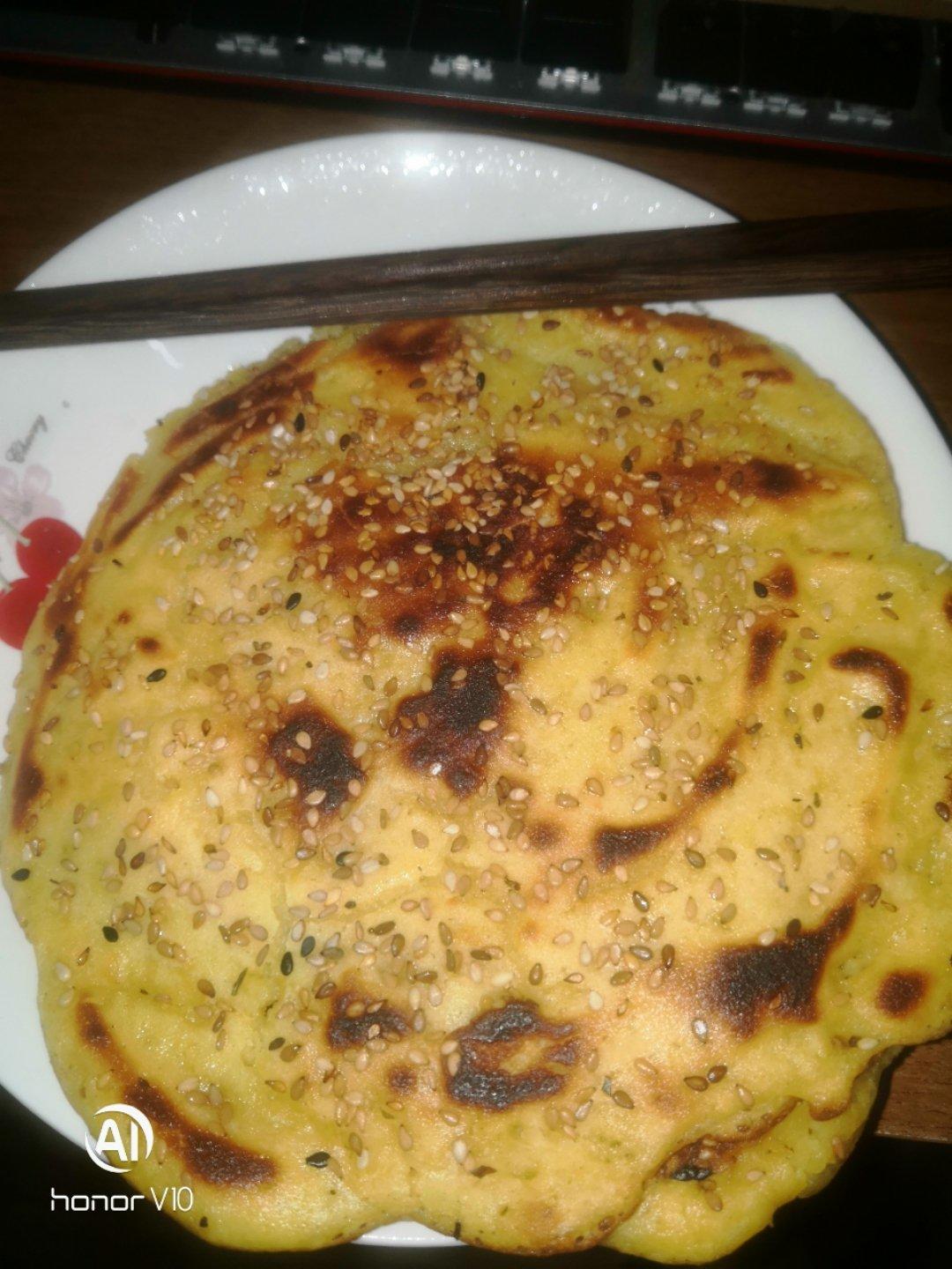 奶香玉米饼