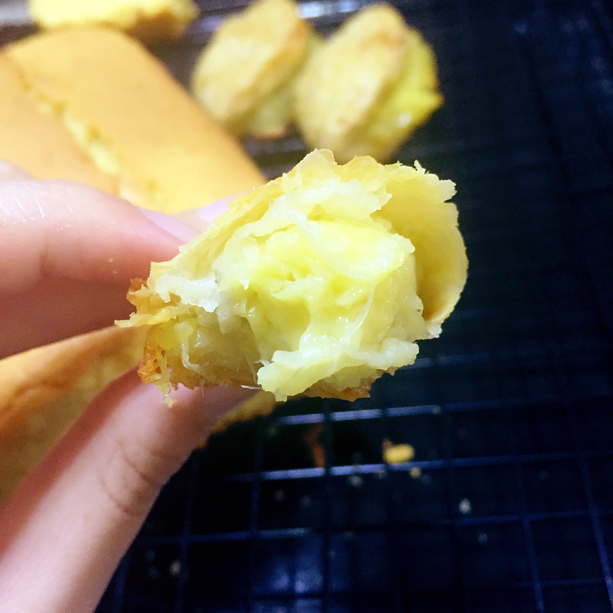 快手榴莲酥（蛋挞皮）版