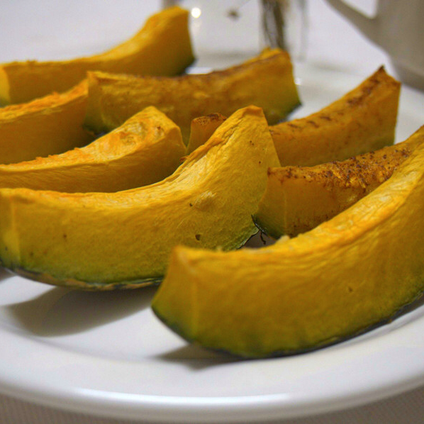 【香糯烤南瓜】零难度 无糖无油小零嘴