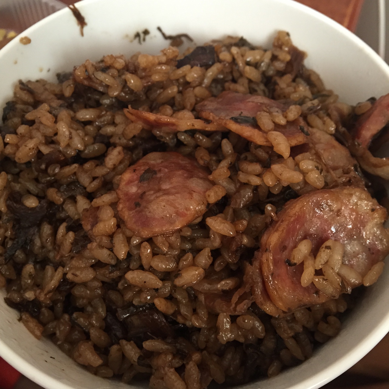 梅干菜香肠焖饭（电饭煲）