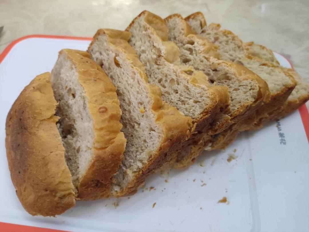 东菱面包机 普通面粉制作面包