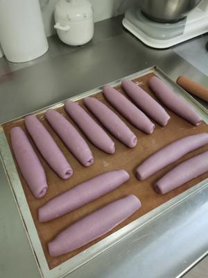 紫薯椰蓉老面包的做法 步骤20
