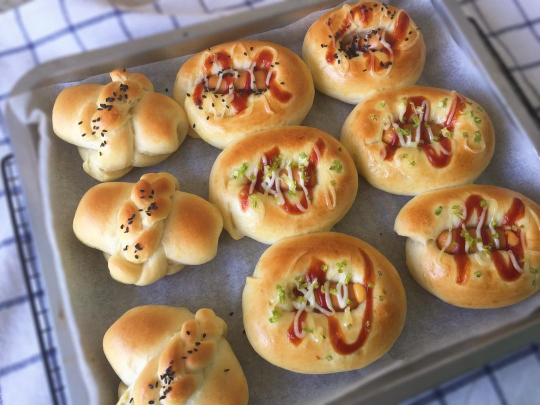 纯奶手撕吐司的做法 步骤1