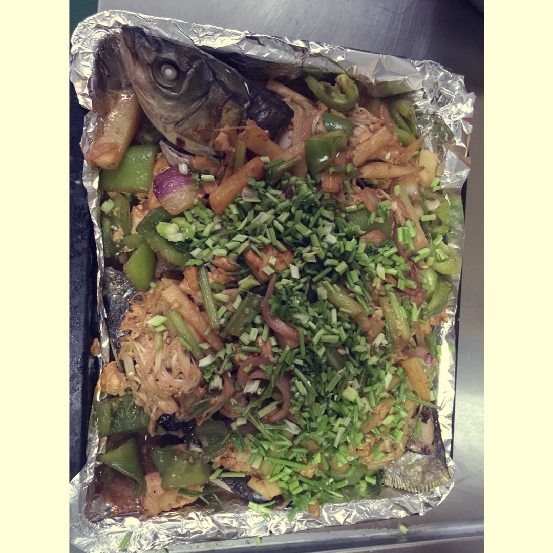 烤箱烤鱼