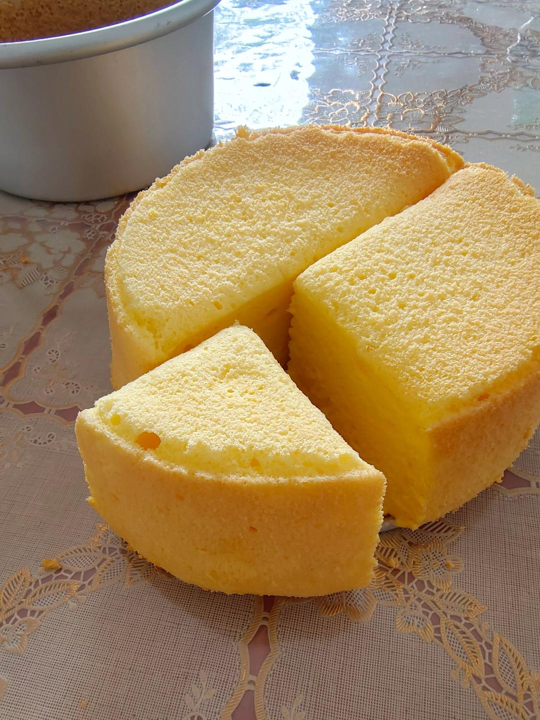 超柔软6寸戚风蛋糕(附8寸配方)零失败 超详细‼️含操作视频
