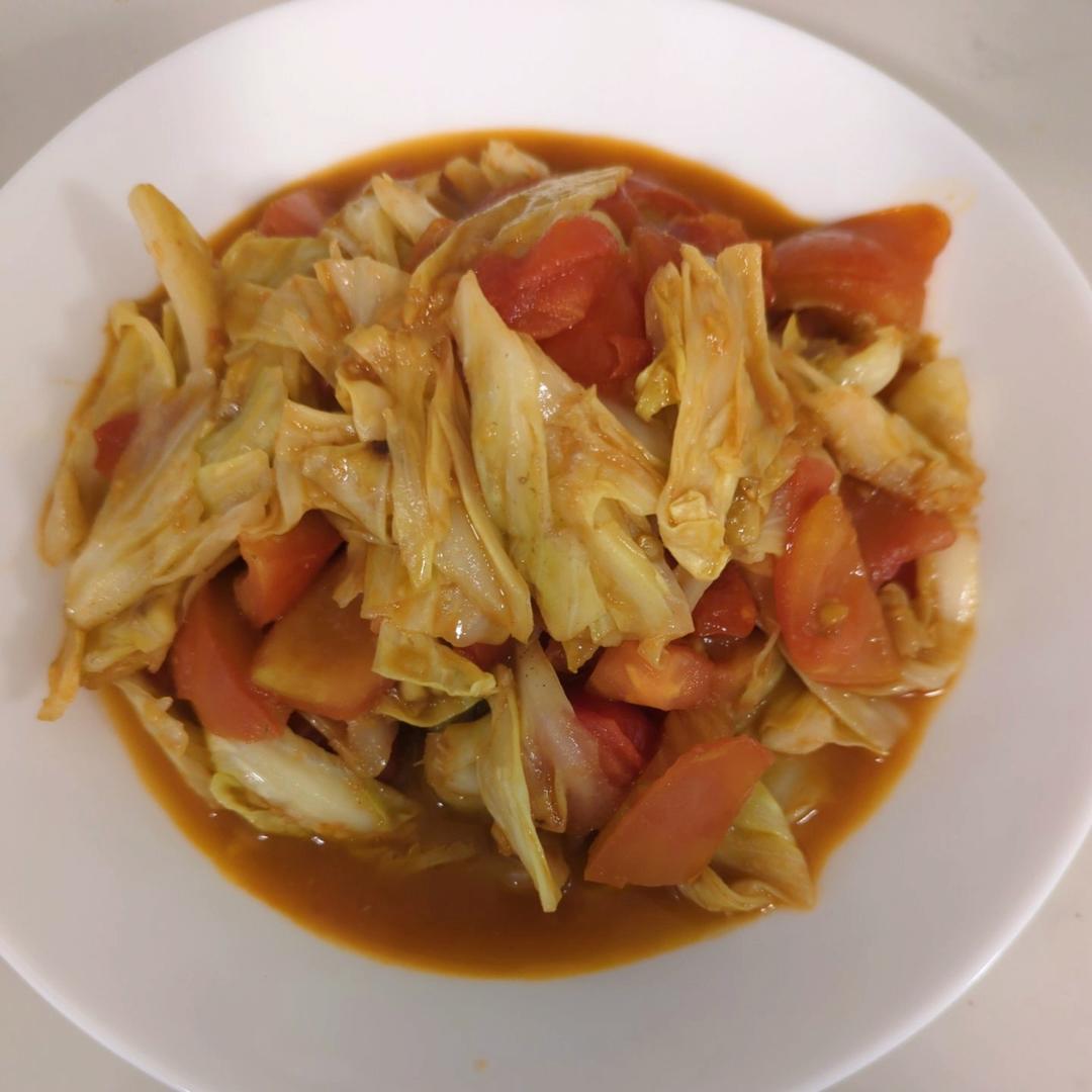 大头菜炒西红柿