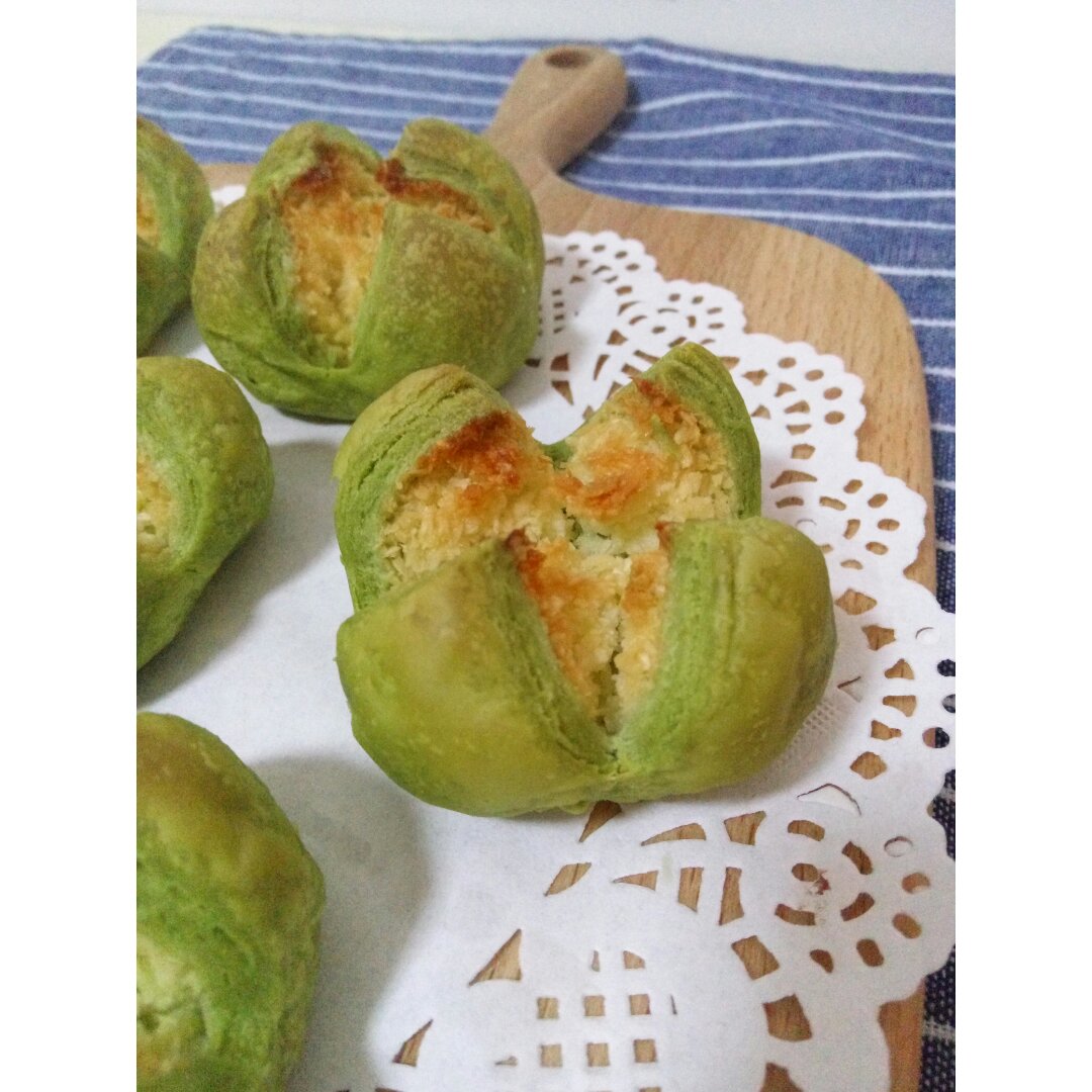 抹茶椰蓉开口酥
