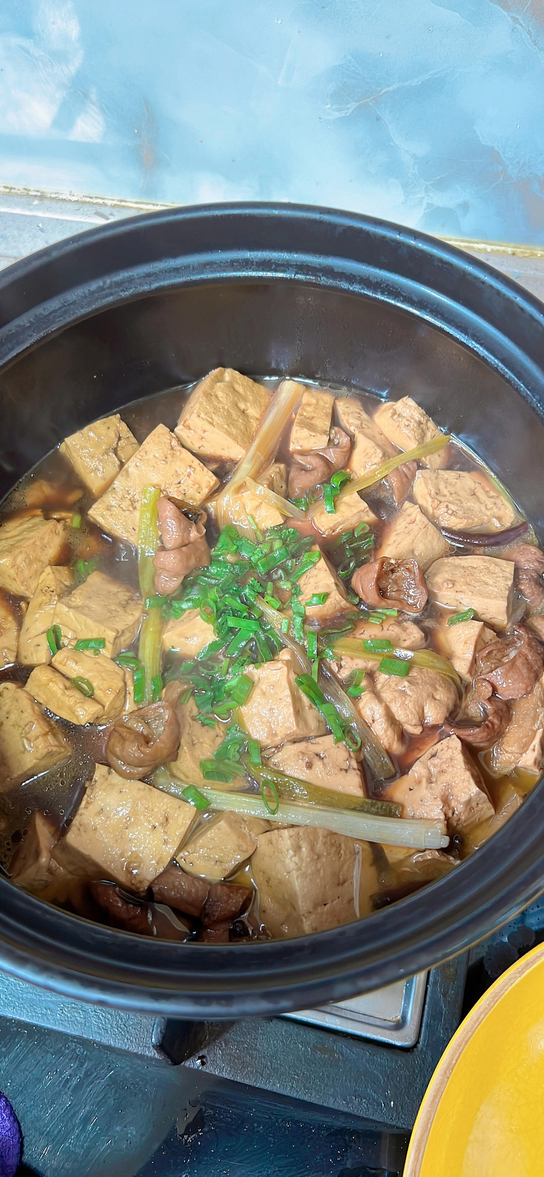 肥肠炖豆腐