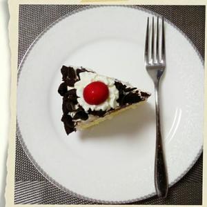 简约版黑森林蛋糕（6寸）的做法 步骤2