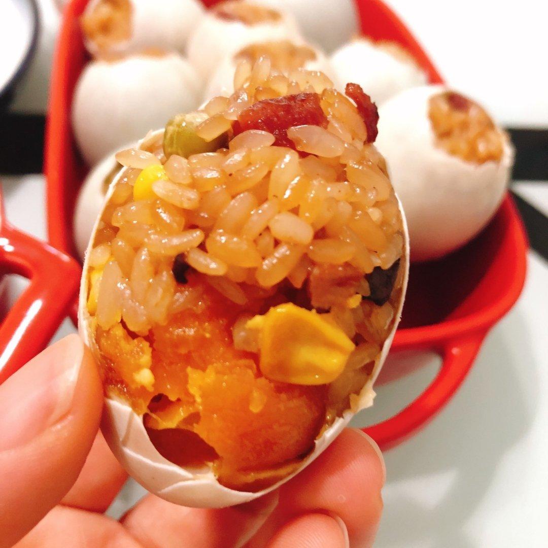 咸鸭蛋糯米饭