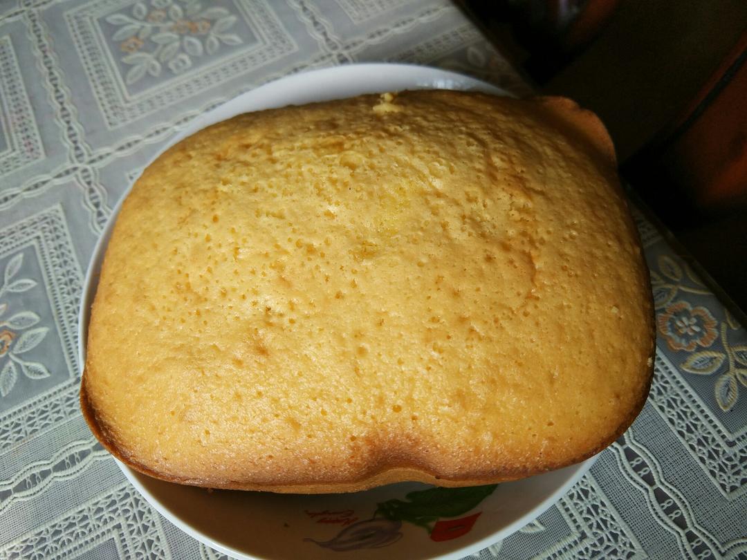 yuki861166做的面包机版蛋糕