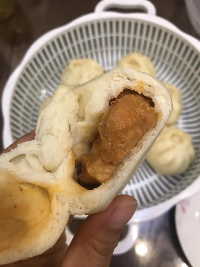 奥尔良鸡肉包子
