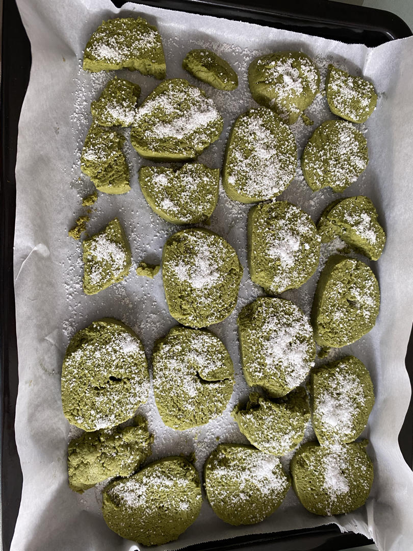 【Amai tea & bake house】雪吻抹茶饼干