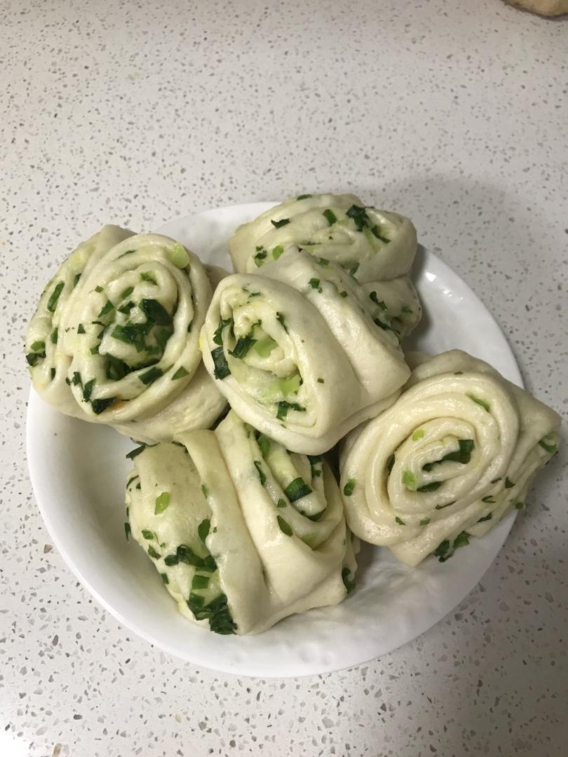 奶香小馒头和葱香花卷