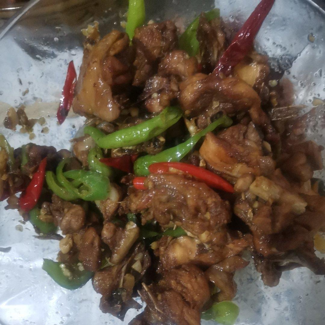 辣椒炒鸡（临沂家常）