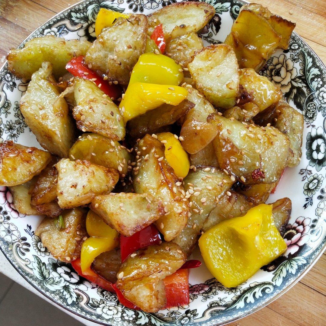 风味茄子酥脆不吸油的做法