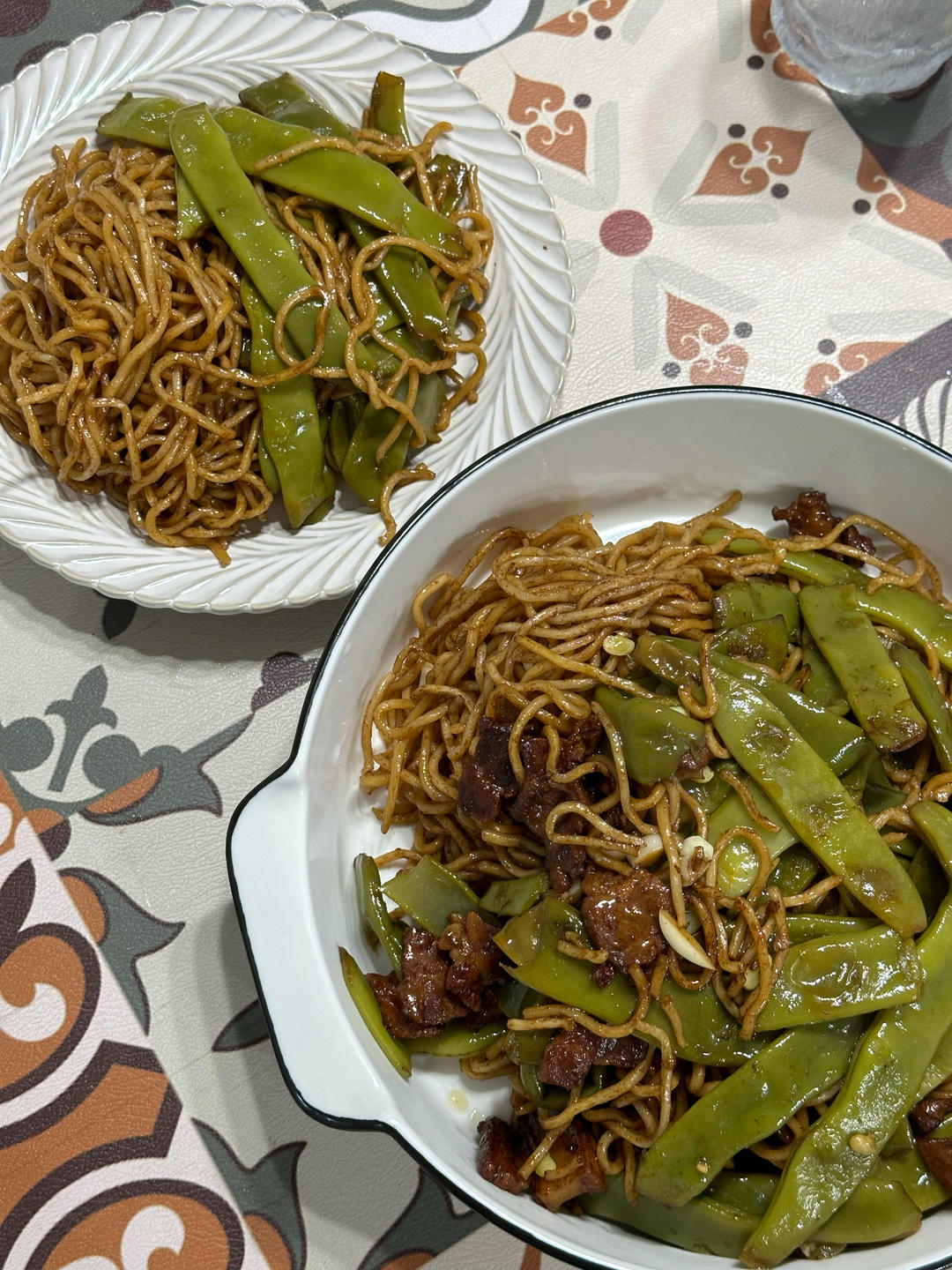 地道老北京扁豆焖面 豆角焖面 太好吃小心吃撑哦