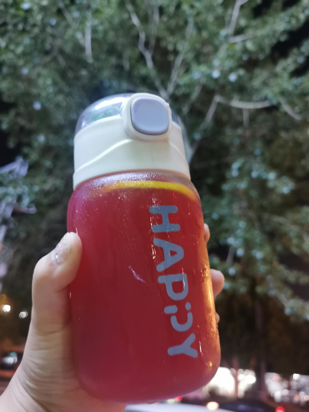 石榴茉莉冰茶🥤巨好喝！不用榨汁机