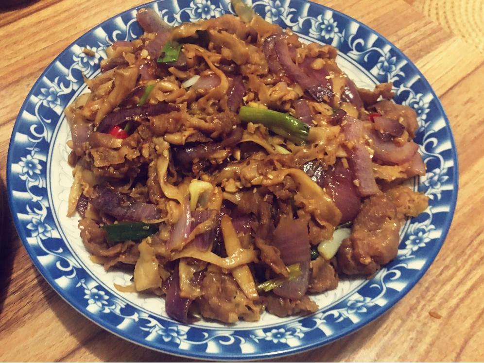 孜然肥牛杏鲍菇