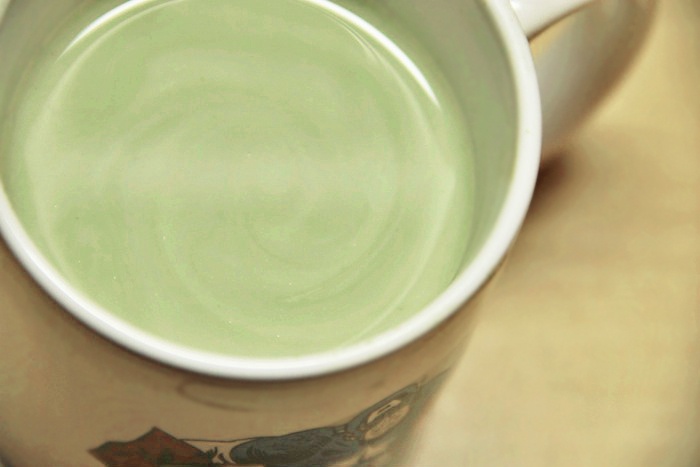 抹茶牛奶