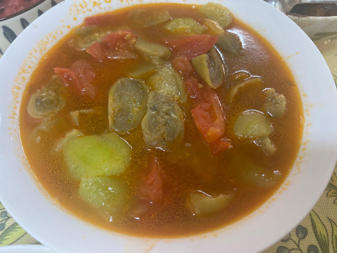 🍅西红柿炒丝瓜