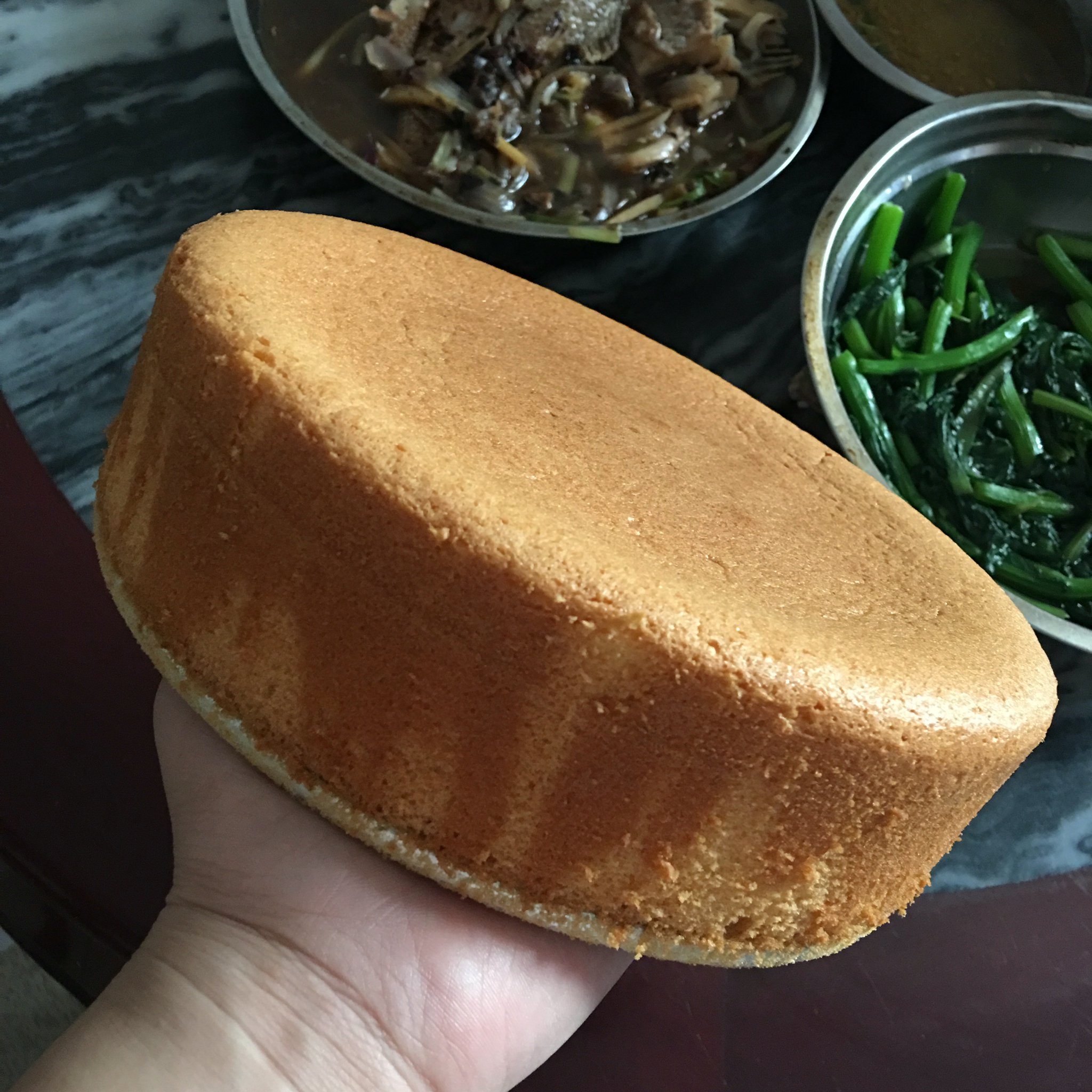 超好记八寸戚风蛋糕（后蛋法）