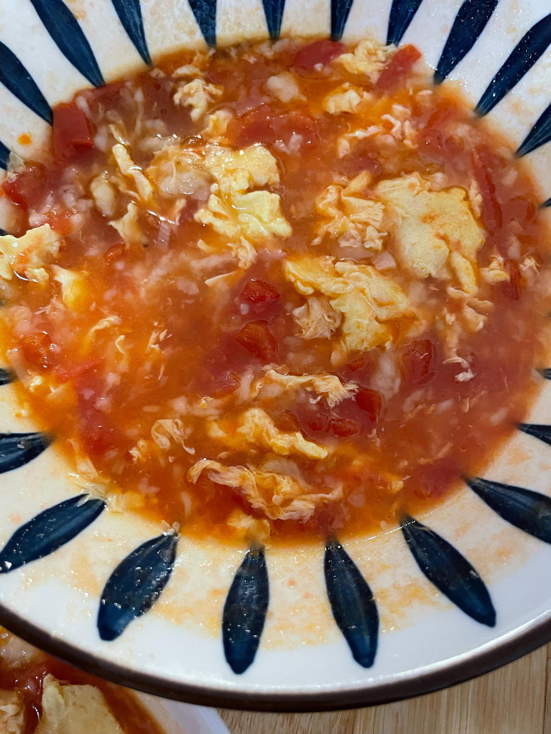 西红柿鸡蛋疙瘩汤