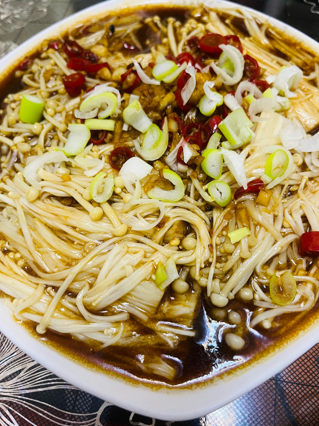 蒜蓉金针菇