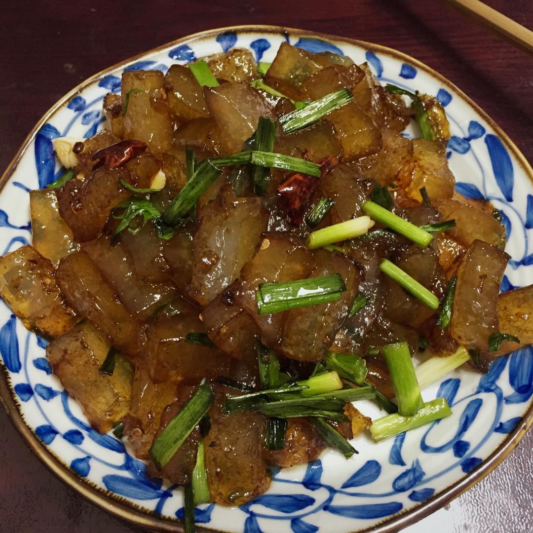 炒凉粉