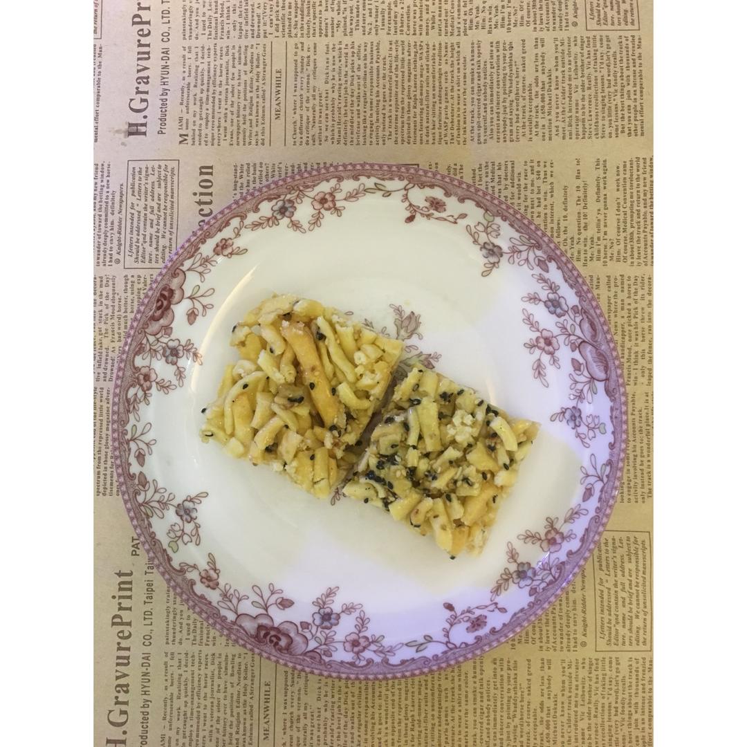 （视频食谱）自制沙琪玛／萨其马