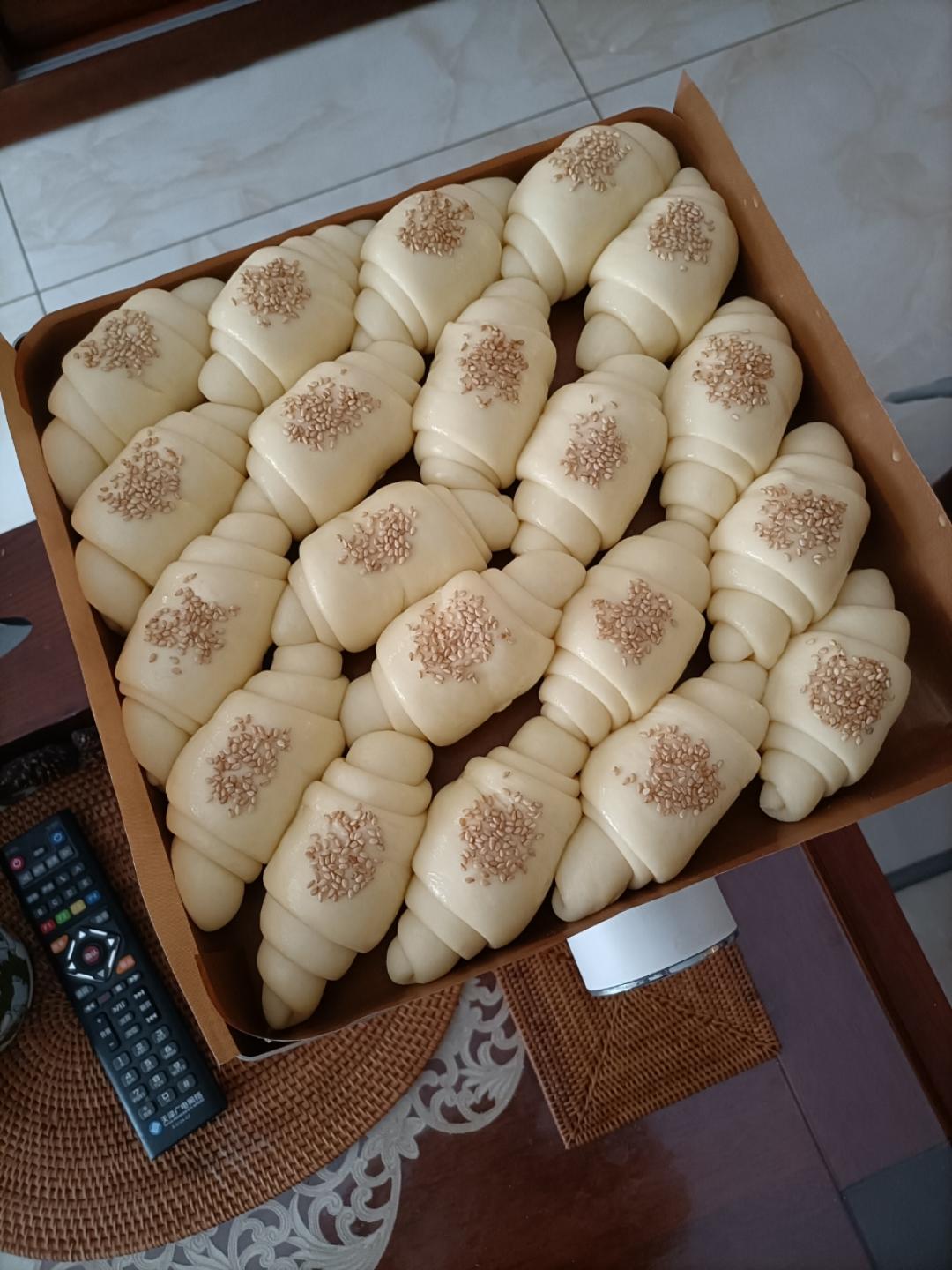 牛奶面包卷（直接法）