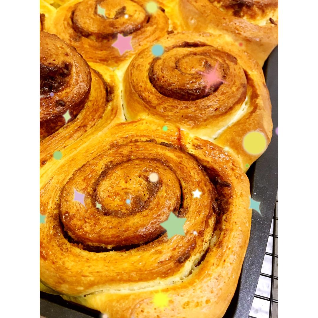 【曼食慢语】肉桂面包卷